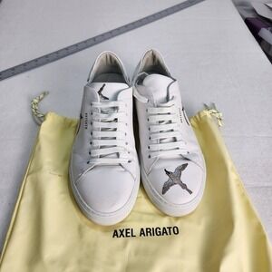 Axel Arigato Sneakers Men's Size US 9 Dust Bag White Leather designer lifestyle
